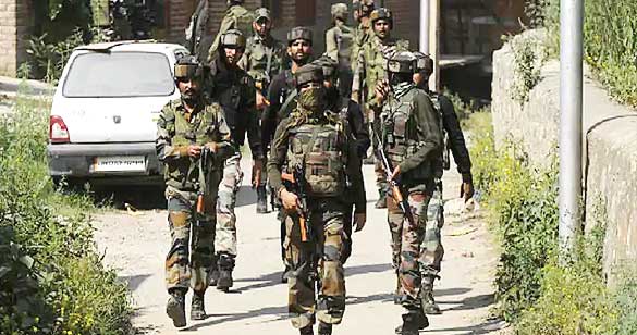 जम्मू-कश्मीर के बडगाम में एनकाउंटर, 3 आतंकी ढेर