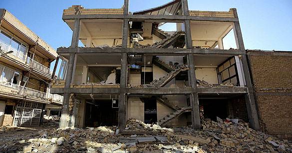 ईरान में आया तीव्र भूकंप, कई इमारतों को नुकसान और सैकड़ों लोग घायल