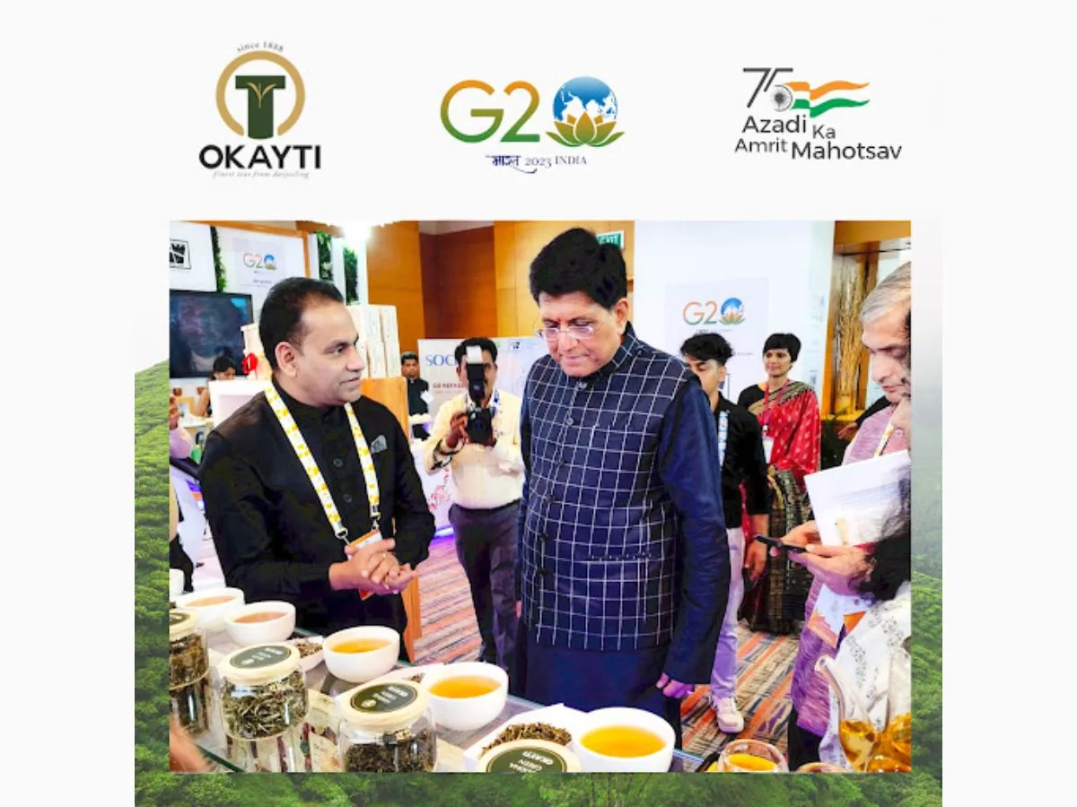 Piyush Goyal visits Okayti’s Tea Experience Centre during G20 Summit
