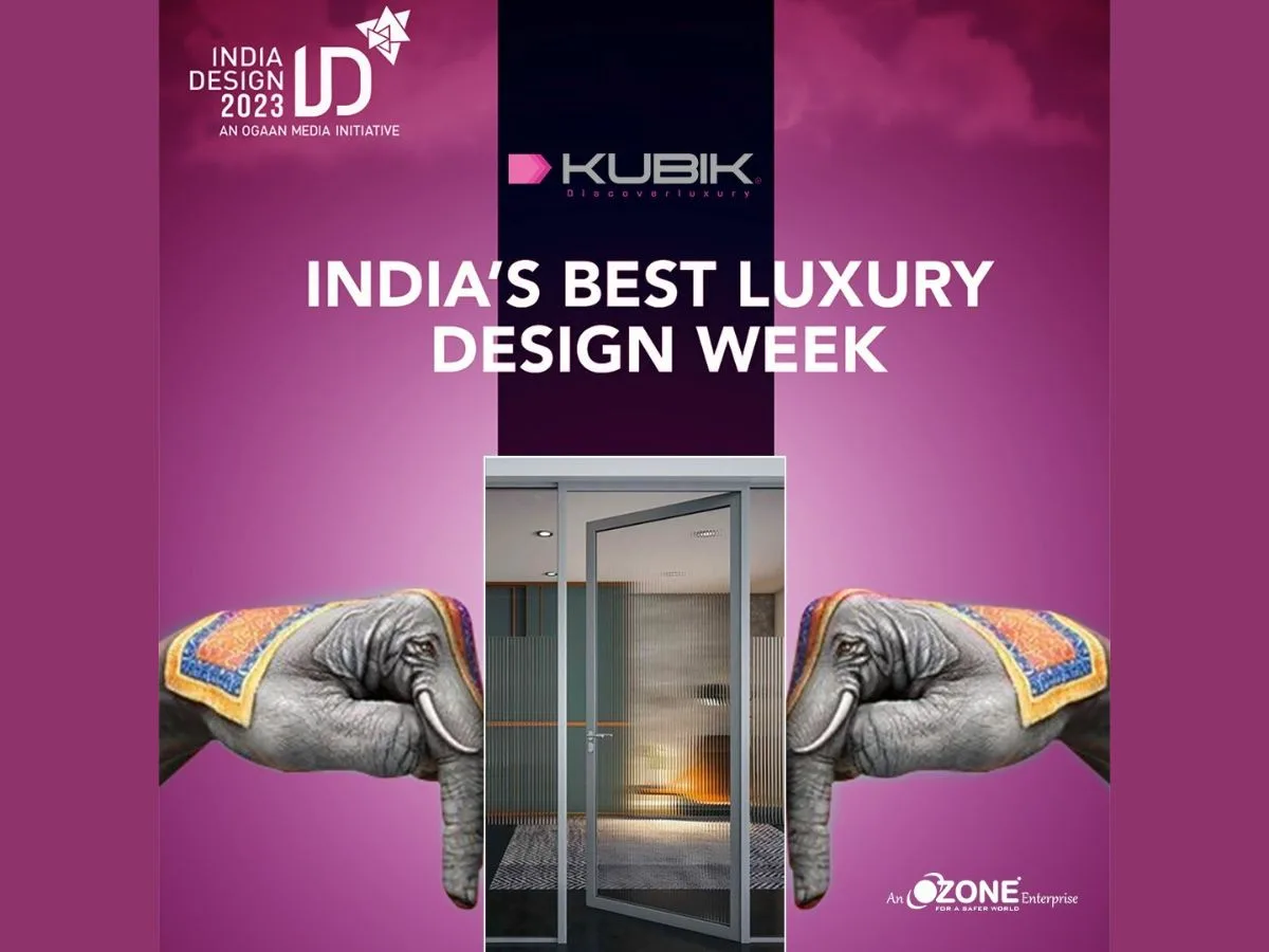 Kubik Features at Indian Design Week (IDW 2023) with their Partner Ozone Group