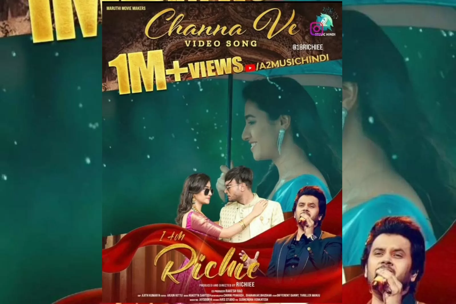 Channa Ve Song sung by Javed Ali from Richie film is an instant chartbuster