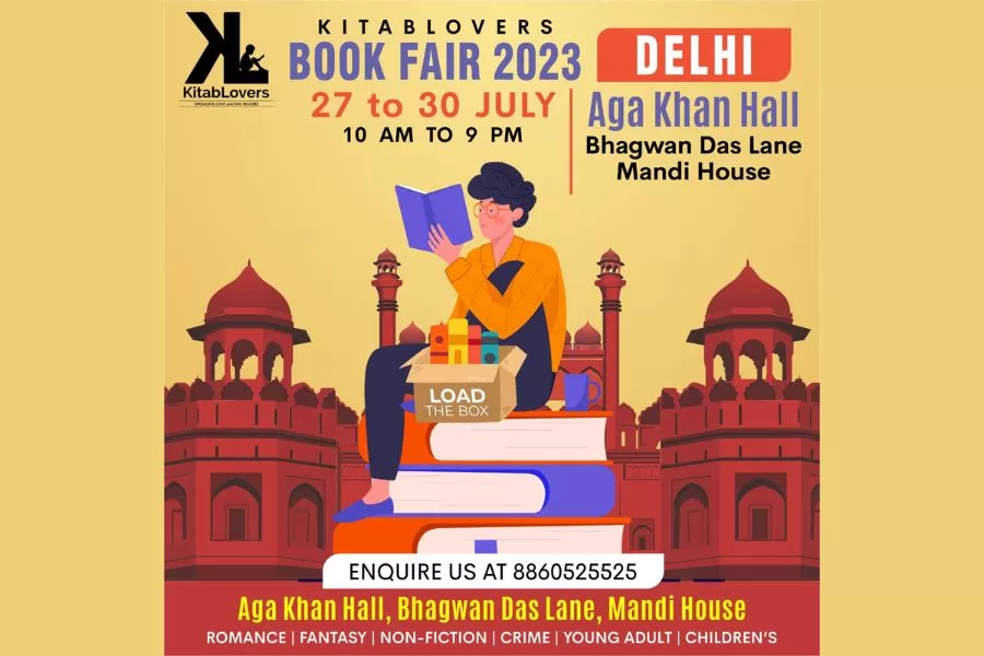 Load the Box, a Book Fair by ‘Kitab Lovers’at Aga Khan Hall, from 27th July to 30th July 2023