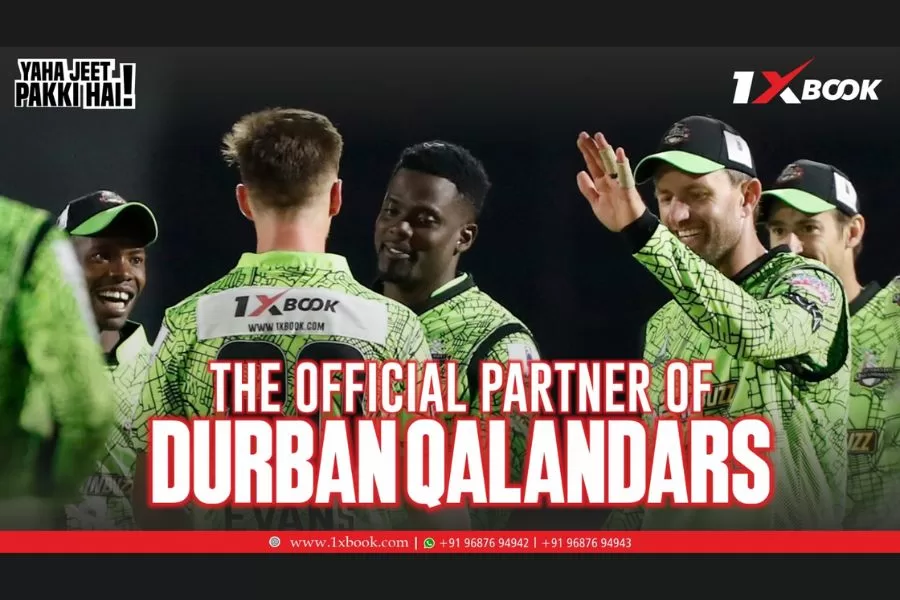 1xbook: The Official Partner of Durban Qalandars