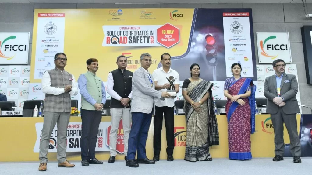 ISBR bags the FICCI Award for its Road Safety Initiative