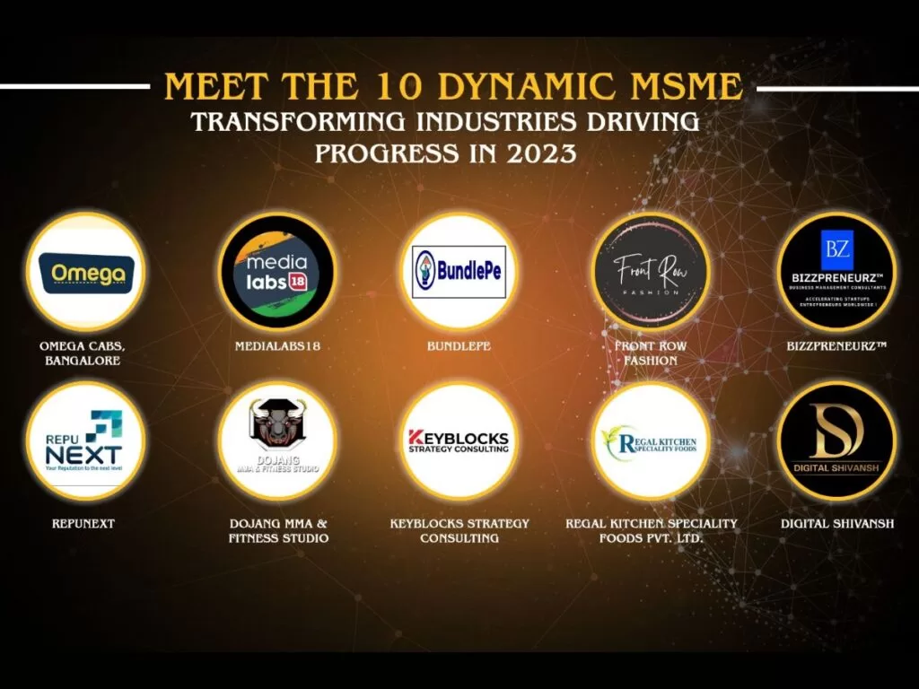 Meet the 10 Dynamic MSME Enterprises Transforming Industries Driving Progress in 2023