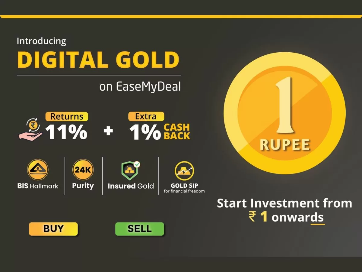 EaseMyDeal Partners with Augmont Gold to launch Digital Gold and Silver On its Platform