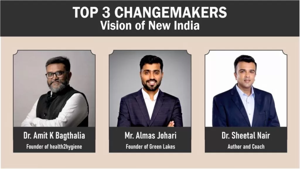 Top 3 change makers of the month