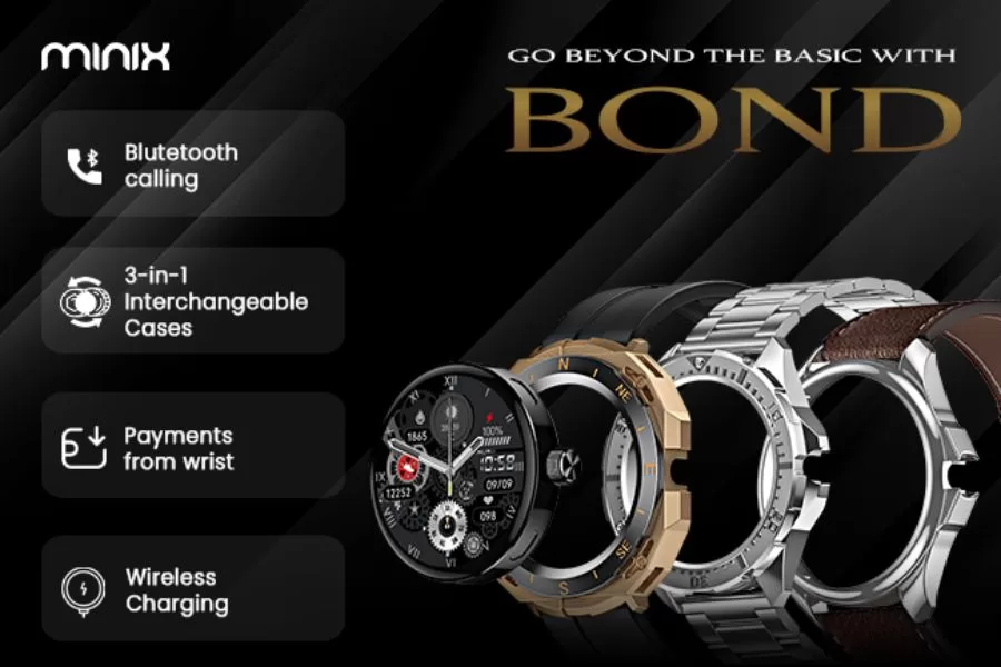 Experience Time Transformed: The Minix Bond Smartwatch Unveils the Future of Wearable Innovation