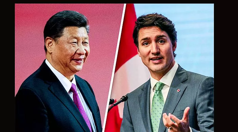 कनाडा के अखबार नेशनल पोस्‍ट ने छापा, भारत के लिए शेर बन रहे ट्रूडो चीन के सामने क्यों बने हुए हैं मेमना?