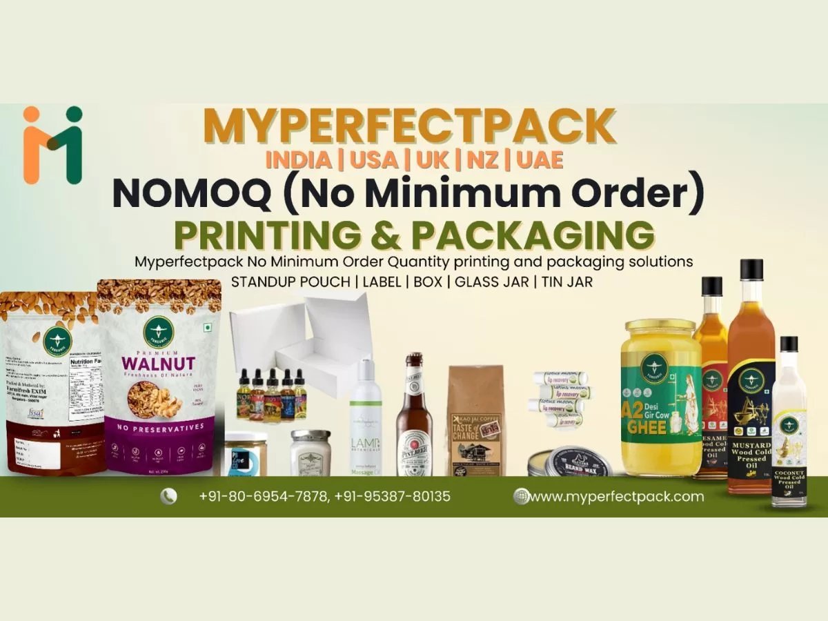 MyPerfectPack® Sets Global Printing and Packaging Industry Ablaze with Revolutionary No MOQ Offerings