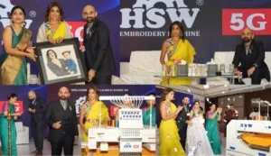 HSW 5G Embroidery Machine Launch Event: A Star-Studded Night