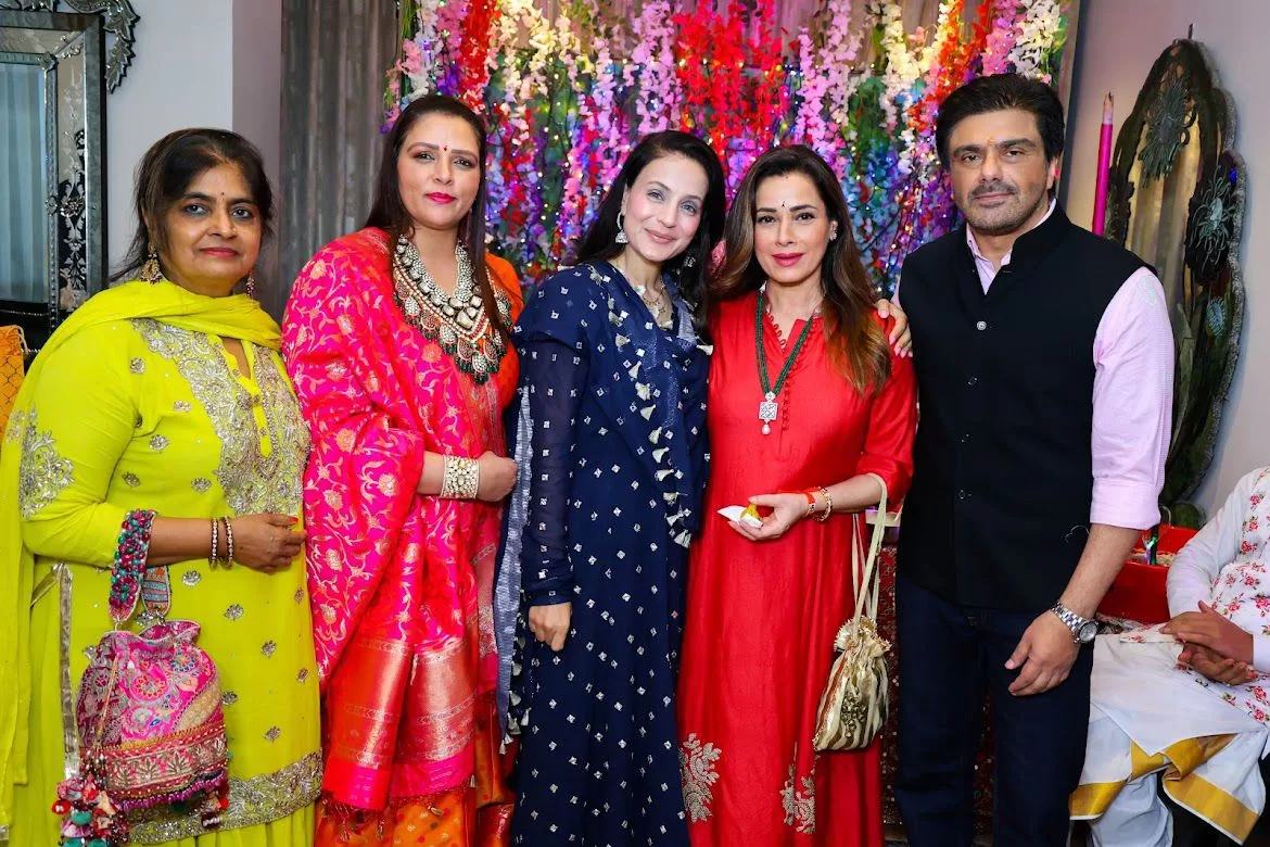 Ganpati Maha Aarti Brings Together Bollywood Celebrities and Cancer Patients’ Kids at Nidarshana Gowani’s Residence