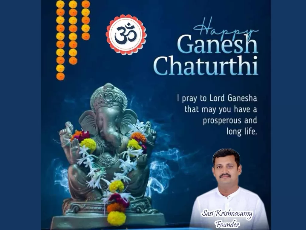 Celebrating Ganesh Chaturthi with Spiritual Guru Sasi Krishnasamy: A Journey of Mindfulness and Unity