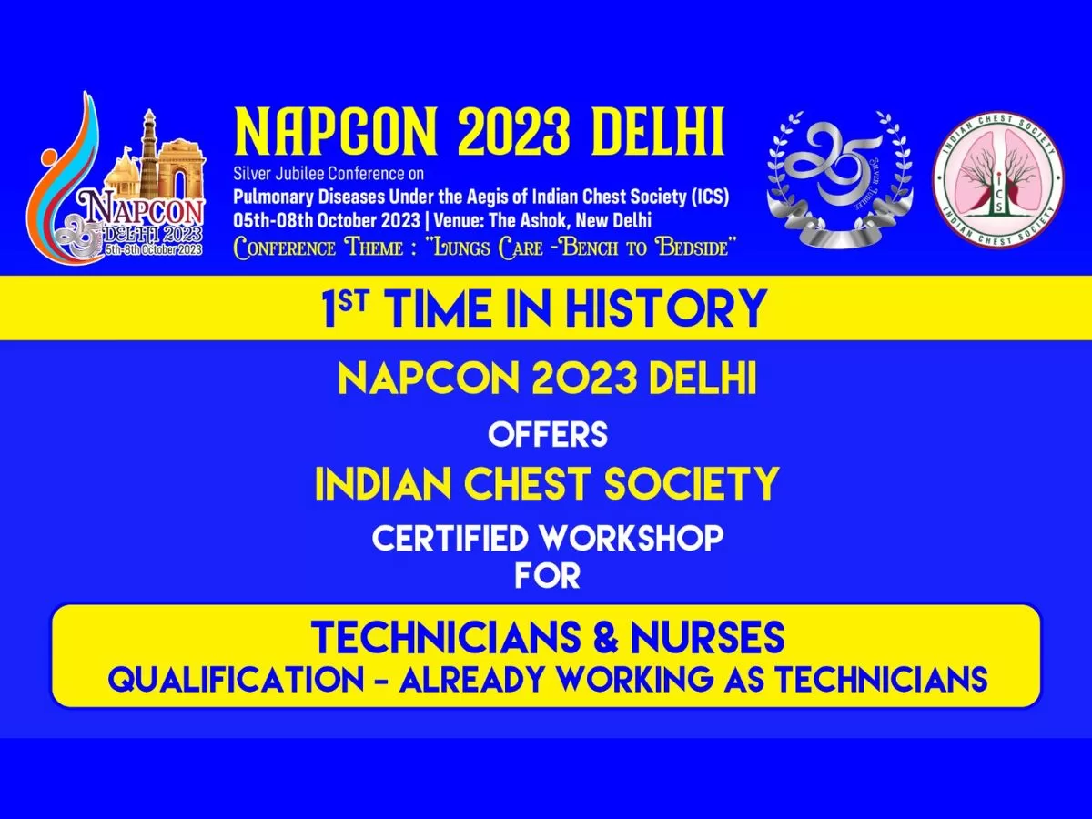 Mahasangam of Global COVID Fighters: Leading Pulmonologists Congregate in Delhi to Combat Chest Diseases at NAPCON-2023