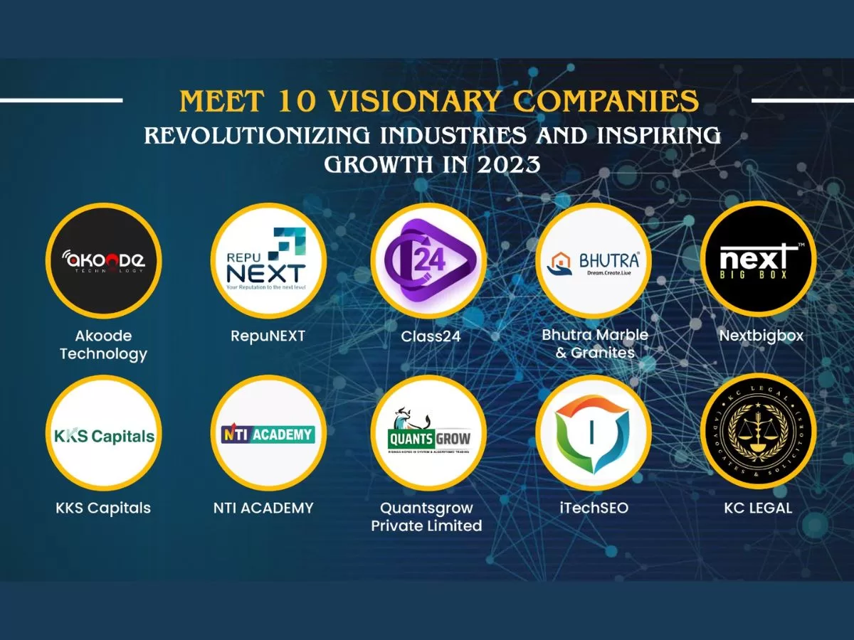 Meet 10 Visionary Companies Revolutionizing Industries and Inspiring Growth in 2023