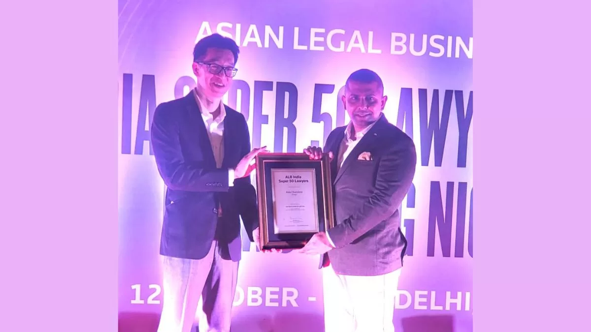 Nakul Sharedalal featured in ALB Super 50 Lawyers in India