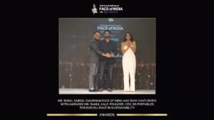 SR Portables receives Excellence in Sustainability award at Face Of India Achievers Awards