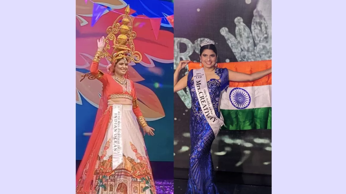 Shipra Singh, Bihar’s Daughter, Makes History with ‘Mrs Universe Creativity’ Subtitle and Crown in the Philippines