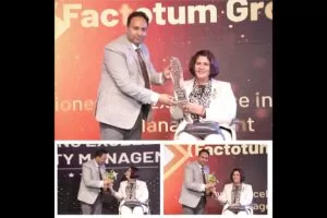 Mr. Mahesh Kumar and Factotum Group: Pioneering Excellence in Facility Management Honored at Precedential Awards 2023″.