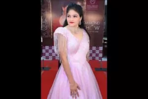 Jyothi kottapalli presented herself as celebrity guest of honour for best talent