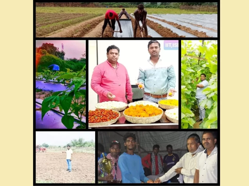 Ravi Kumar Nishad of Bhuli made a record by making Dhanbad famous in the field of organic farming