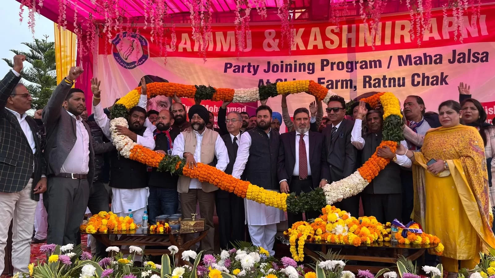 Renowned Businessman Vishal Narania Joins Jammu Kashmir Apni Party