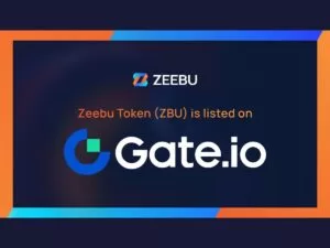 Zeebu’s ZBU Token Officially Listed on Gate.io