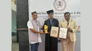 Mercury EV Tech Founder Jayesh Thakkar Awarded Honorary Doctorate
