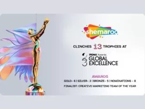 Shemaroo Entertainment became the First Indian Company to be a Finalist for ‘Creative Marketing Team of the Year’ at Promax Global Awards 2023, with 13 wins