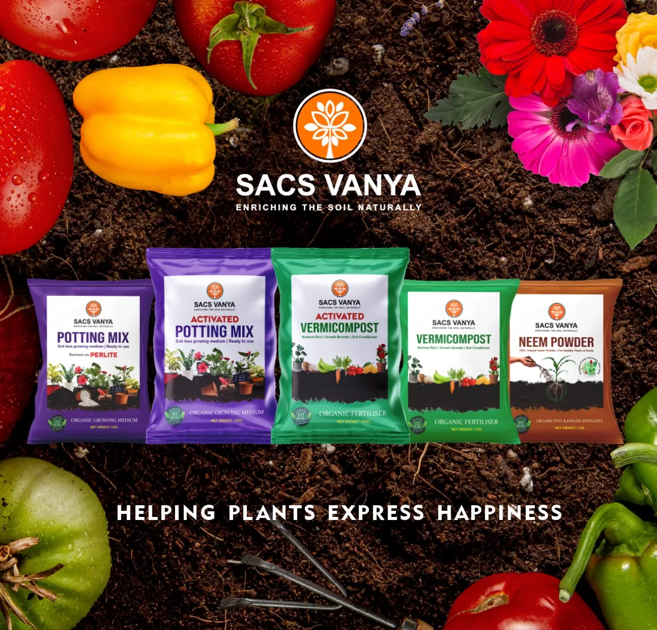 “Cultivating Green Joy: Embark on an Organic Gardening Journey with SACS Vanya”