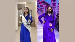 Latashree Saikia Won the title of Mrs. India Supermodel Second runner up 2023