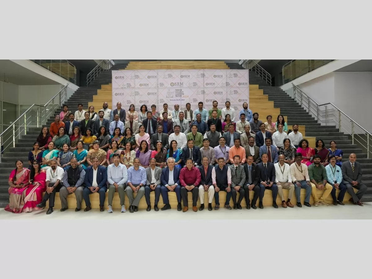 “Shaping Leaders of Tomorrow”- 45 Principals Assemble at National Educator’s Leadership Summit 2024 at SRM University-AP