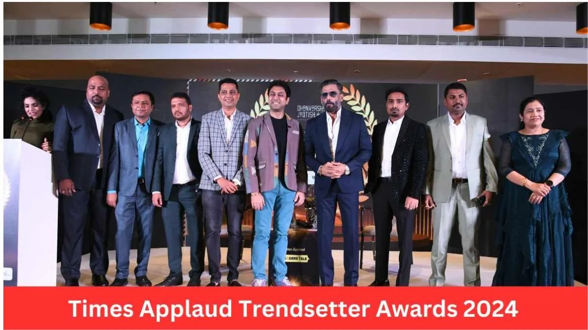 Times Applaud Presents Spectacular Trendsetter Awards 2024: Here are the winners