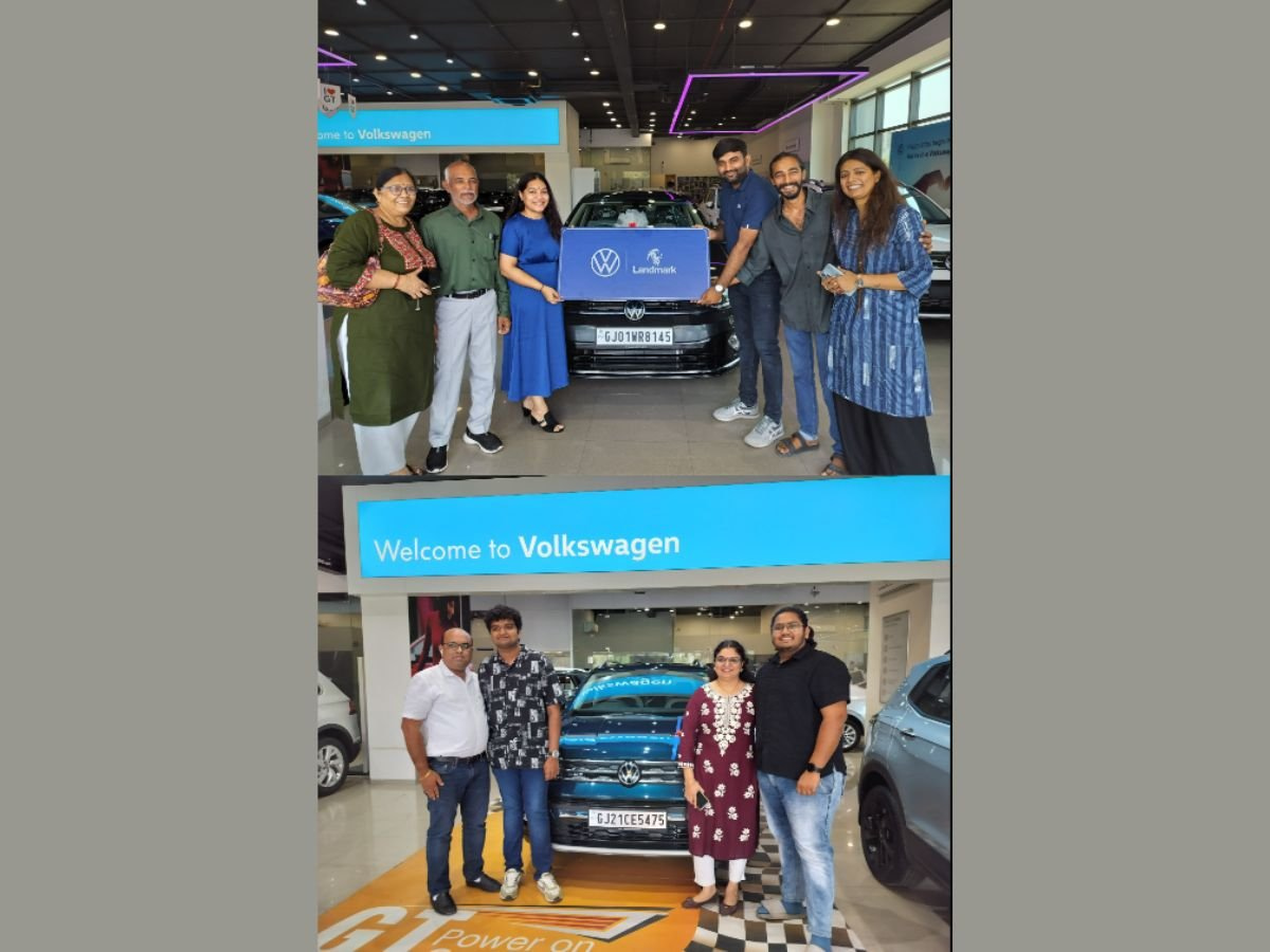 Group Landmark’s Automark Celebrates Akshaya Tritiya with Unprecedented Volkswagen Car Deliveries