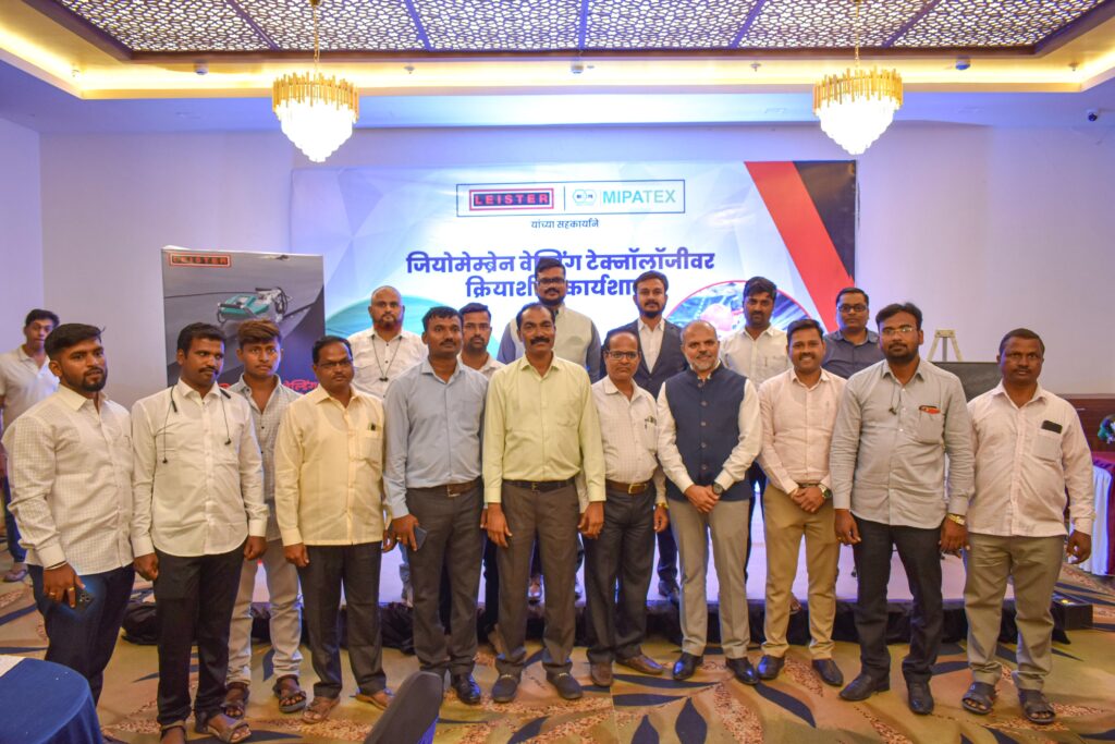 Leister India and Mipa Industries Jointly Organize a Groundbreaking Workshop on HDPE Geomembrane Welding Technology