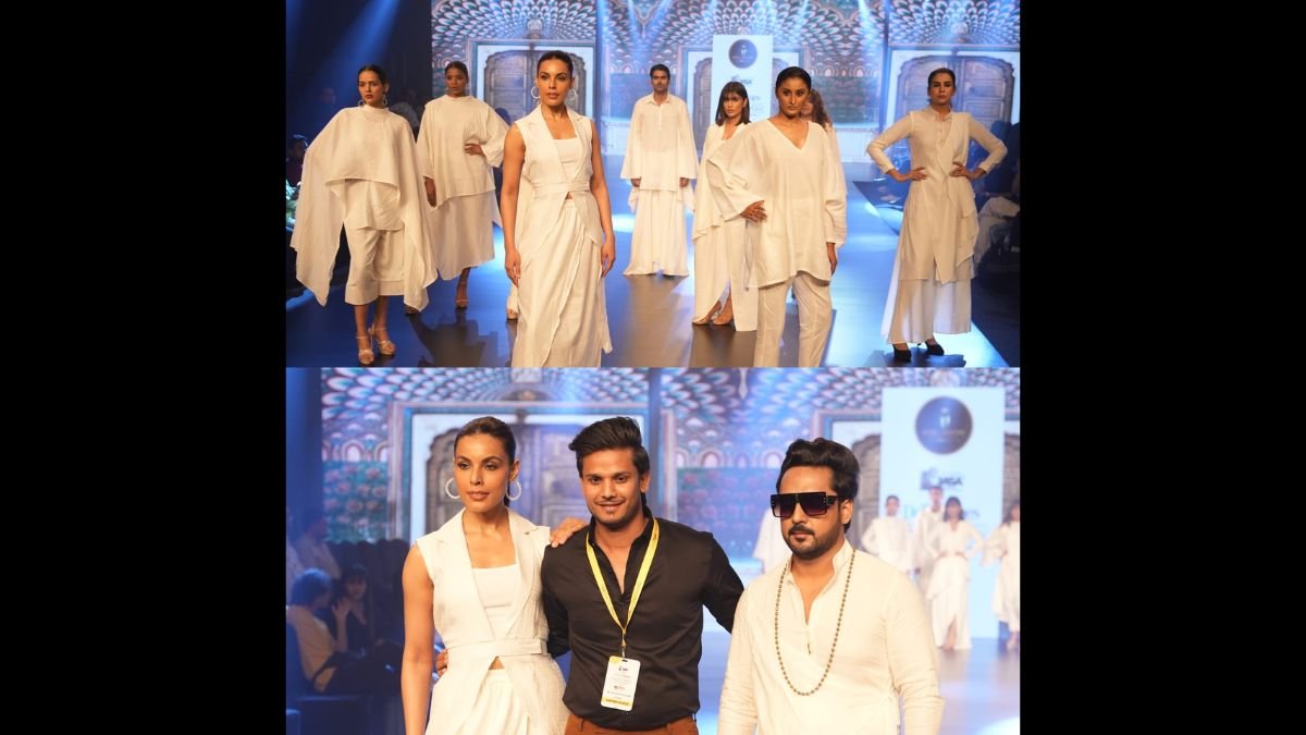Fashion Designer Mohammad Danish’s stunning Khadi collection won everyone’s hearts in Delhi Times fashion Week 2024