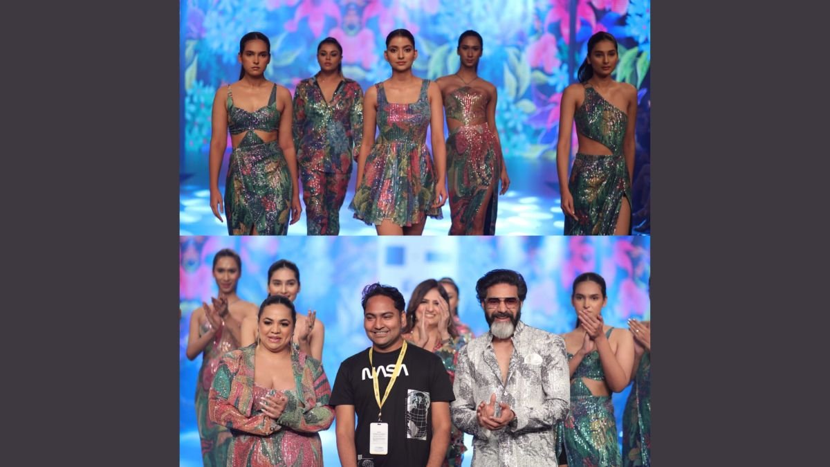 Designer Ravi Rajoria’s Stunning Collection Won Hearts at Delhi Times Fashion Week