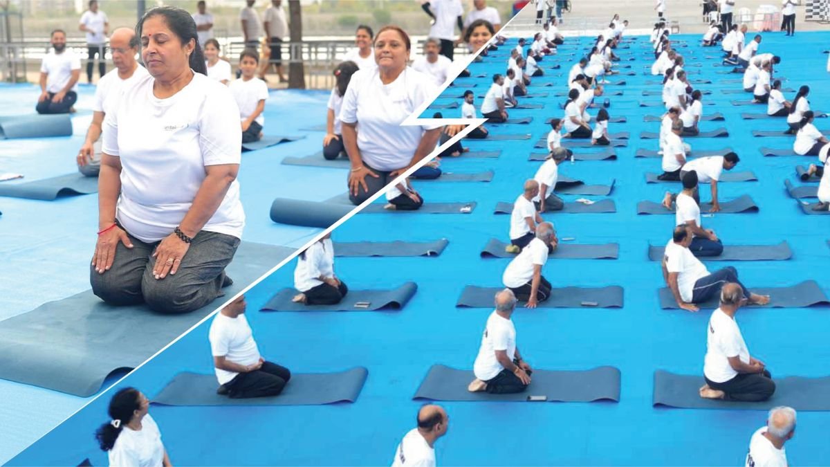 RestoKnee Hospital organised unique event to mark International Day of Yoga