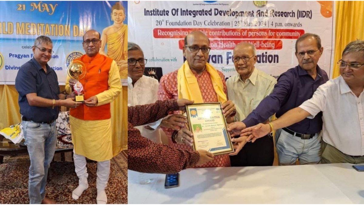 Dr. S.K. Agarwal of Kolkata gets Dhyanacharya and Dhyan Ratna Awards