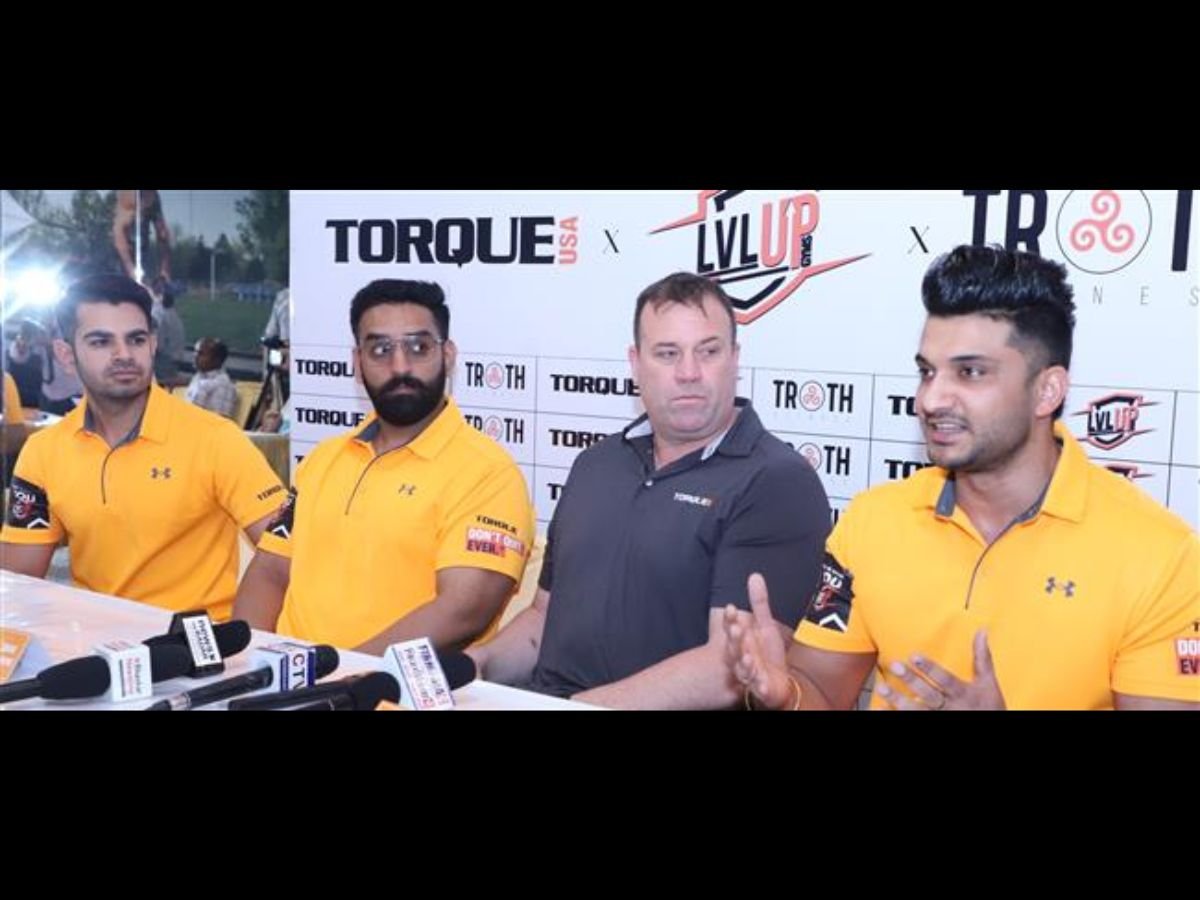 Torque Fitness USA Launches First Training Institute in India at LVL Up Gym, Mohali