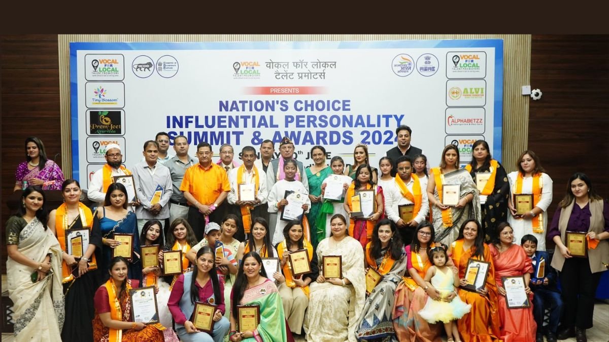 Vocal for Local Talent Promoters organized Influential Personality Summit And Awards 2024 in Delhi