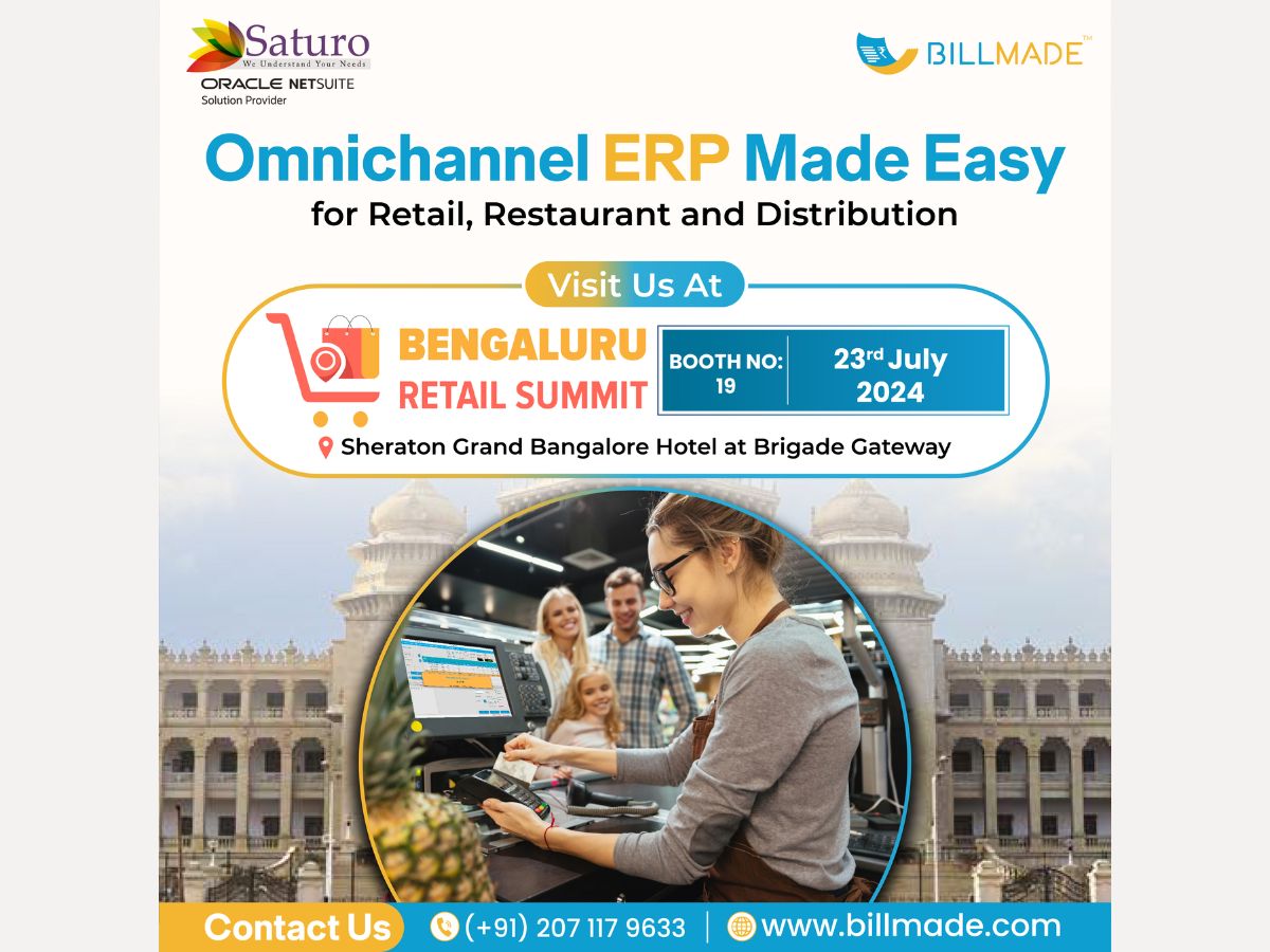Experience Future of Retail with BillMade at Bengaluru Retail Summit 2024