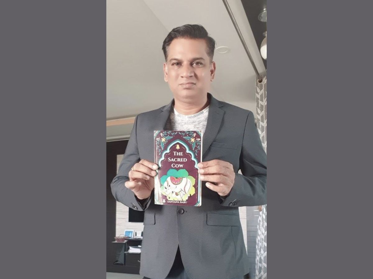 Author Santana Babu’s Acclaimed Work “The Sacred Cow” Garners Recognition at Abu Dhabi Book Fair – 2024
