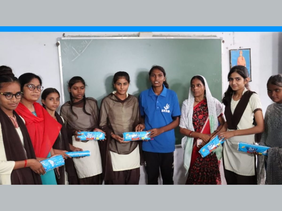 BRRO Education Association Organizes Menstrual Health Awareness Programs in Schools in Bhadakui, Sehore, MP