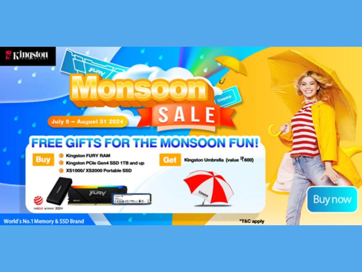 Beat the Monsoon Blues with the Kingston Monsoon Sale