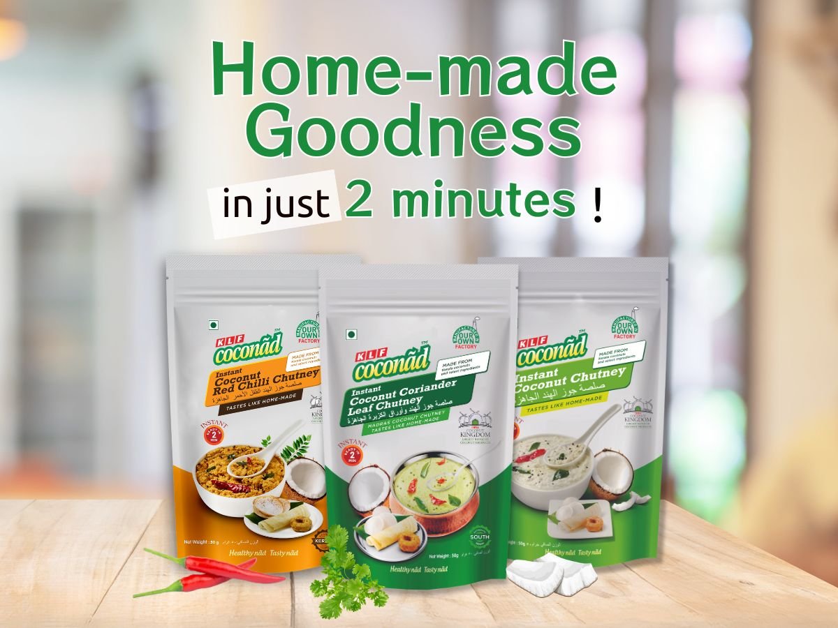 Coconad Instant Chutney from Kerala’s KLF, Flies Off the Shelves in Delhi NCR