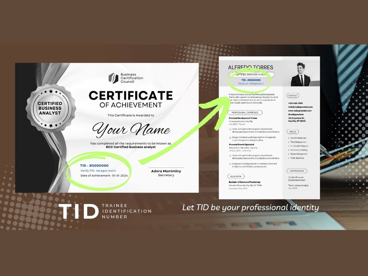 Does Your Certificate Have TID? Discover How companies can access your achievements using TID!
