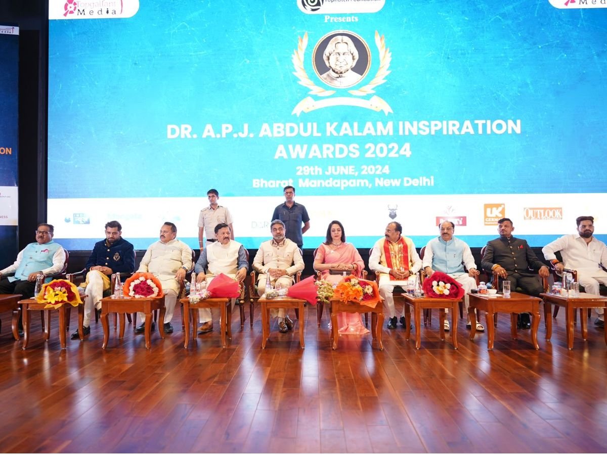 Topnotch Foundation Acknowledged and Felicitated the Winners of DR. A.P.J. ABDUL KALAM INSPIRATION AWARDS 2024