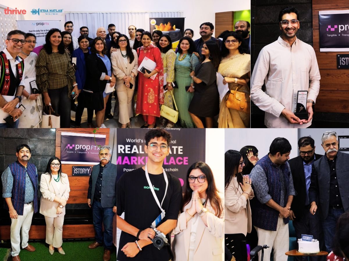 iStoryy (formerly SheeRaa) Rebrands at thrive South Event Held at propFTX, Bengaluru