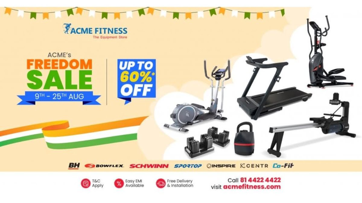 Celebrate Your Independence with ACME Fitness: Exceptional Deals on Gym Equipment Are Here!